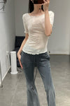 BASERANGE Cotton T-shirt France BAS-TOGE-CG-000-UNDYED